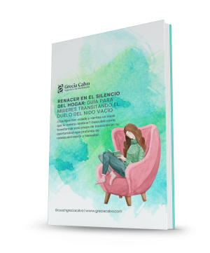 Coach-Grecia-Calvo-Renacer-en-el-Silencio-del-Hogar-Guía-para-Mujeres-Transitando-el-Duelo-del-Nido-Vacío- Libro Renacer en el Silencio del Hogar